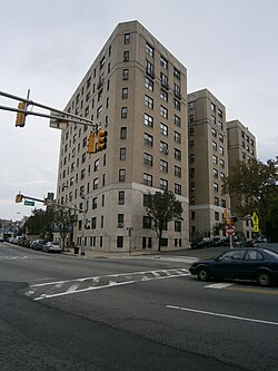 An apartment building