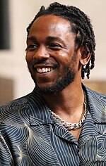 Kendrick Lamar smiling