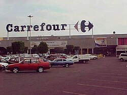 Former Carrefour store in Cuernavaca.