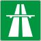 Sign used denote the start of an Autoroute