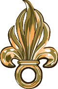 Seven Flame grenade of the Foreign Legion.