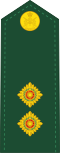 Lieutenant French: Lieutenant (Canadian Army)[21]