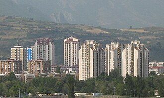 High-rise housing in Karpoš