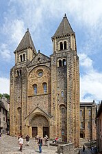 Abbey Church of Sainte-Foy, Conques, France, unknown architect, 1087-1107[163]