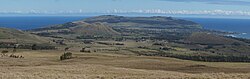 Hanga Roa seen from Terevaka, the highest point of the island