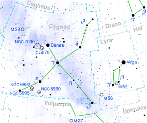 GJ 1245 is located in the constellation Cygnus.