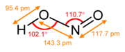 Dimensions of the anti form (from the microwave spectrum)