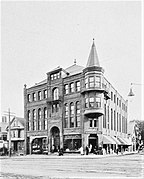 Odd Fellows Building, Somerville, Massachusetts, 1885.