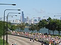 Image 29Chicago Half Marathon on Lake Shore Drive on the South Side (from Chicago)