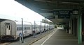 Main platform with carriages from The Ghan