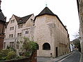 View of Campion Hall, including the chapel, on the south side of Brewer Street.