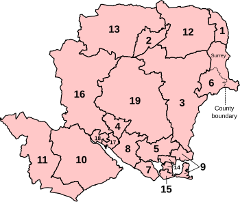 Constituencies in Hampshire (2024–present)