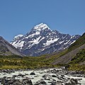 Image 8Aoraki / Mount Cook, as seen from Hooker Valley (from Geography of New Zealand)