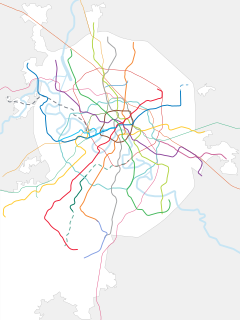 Kaluzhskaya is located in Moscow Metro