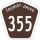 Tourist Drive 355 marker