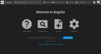 Bugzilla in action on bugzilla.mozilla.org