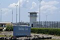 A guard tower at the C.A. Holliday Unit of a state prison in Huntsville, Texas