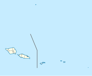 Siusega is located in Samoa