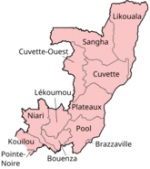 Regions of the Congo