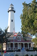 St. Simons Island Light and keeper's residence (1869), St. Simons Island