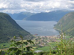 View of Vikøyri