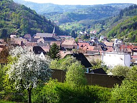 Lièpvre seen from Hoimbach