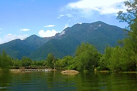 Mount Guiting-Guiting as viewed from the south.