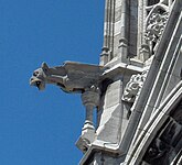 Gargoyle at the St.-Petrus-en-Pauluskerk, Ostend, Belgium