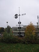 Huge weather vane in Vilnius is among the largest in Europe