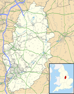 Mapperley is located in Nottinghamshire