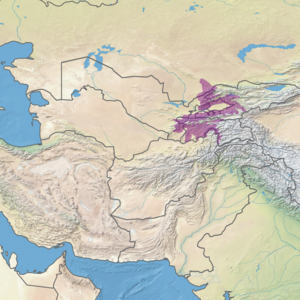 Ecoregion territory (in purple)