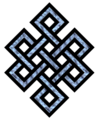 One form of the Endless knot of Buddhism