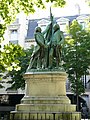 La Fayette and Washington (1890-1900), by Auguste Bartholdi