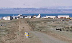 Eureka seen from its airfield