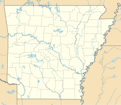 Prim, Arkansas is located in Arkansas