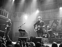 Kodaline performing in 2015