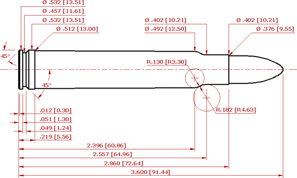 .375 Weatherby Magnum Schematic