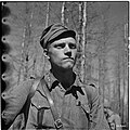 Lauri Törni in a Finnish M36 patrol cap.