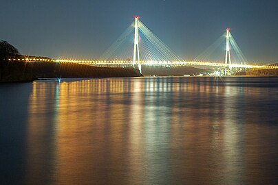 Bridge at night, 2019