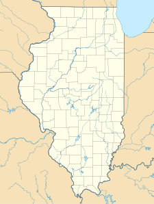 Map showing the location of Edward R. Madigan State Fish and Wildlife Area