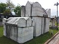 Sarcophagi in the museum yard