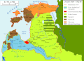 Image 13Divisions of Livonia, 1560–85 (from History of Latvia)