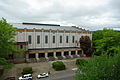 The facade of Gill Coliseum photographed in May 2008