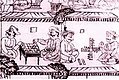 Image 3 Men Playing Board Games, from The Sougandhika Parinaya Manuscript (from Board game)