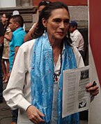 Color photo of Ofelia Medina.