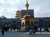 Over one million Shia Muslims on the anniversary of Muhammad's death at Imam Reza shrine mashhad Iran on 10 December 2015.[citation needed]