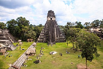 Temple of the Great Jaguar, Tikal, Guatemala, c.732[80]