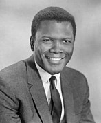 Actor Sidney Poitier in 1968.