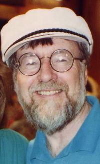 John Arpin at the 1990 Scott Joplin Ragtime Festival in Sedalia, Missouri