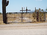 Wittmann Cemetery at 21307 Galvin Street. The first recorded burial was that of James Stalnaker in 1917.